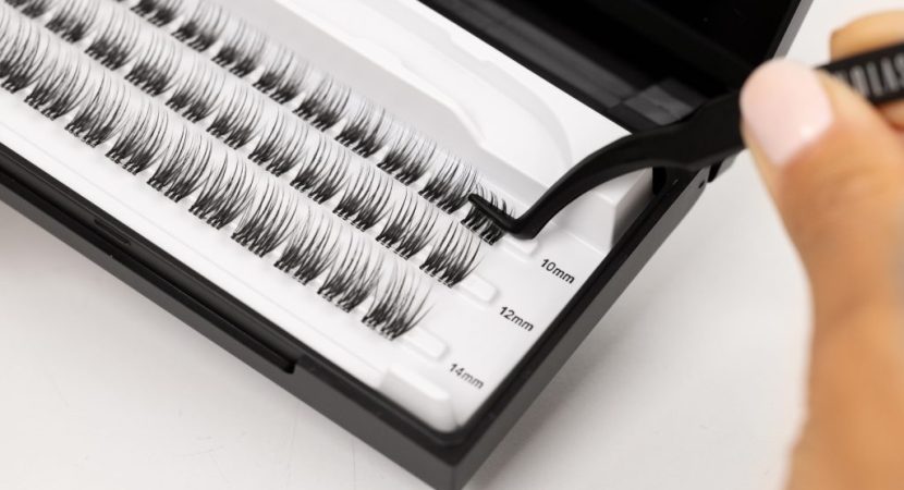 pre glue eyelashes nanolash