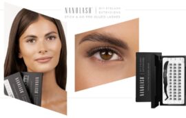 nanolash pre glued lashes clusters