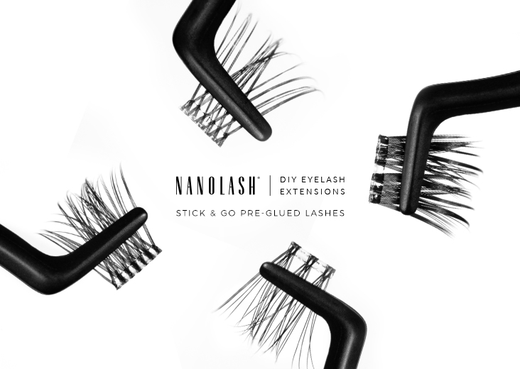 nanolash pre glue eyelashes
